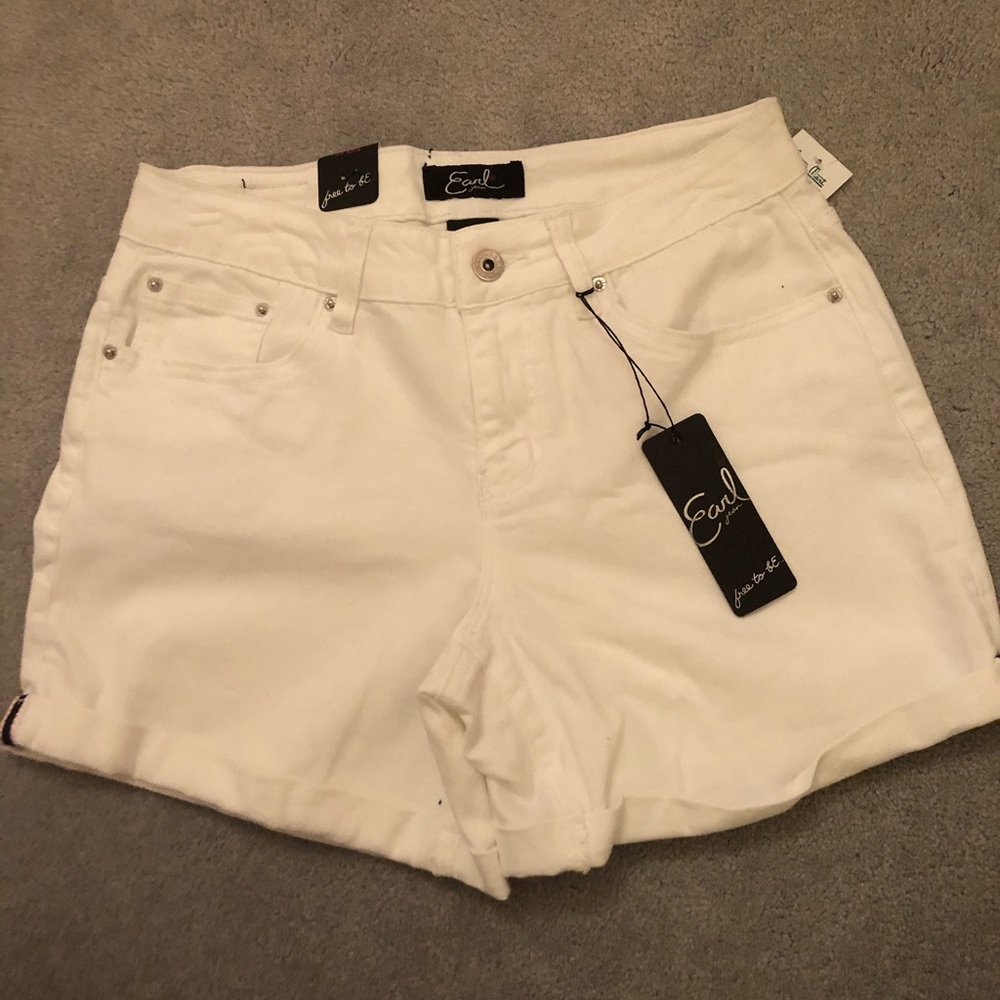 White shorts